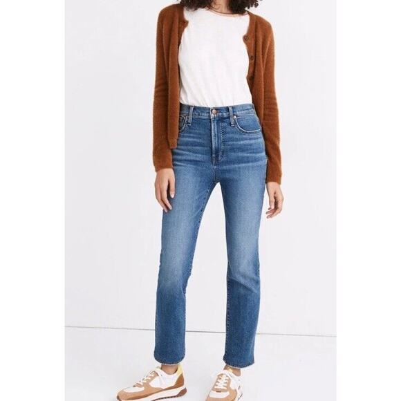 Madewell Denim - Madewell Jeans Sz 27 Slim Demi-Boot High Rise Northhaven Wash Ankle Jeans NWOT